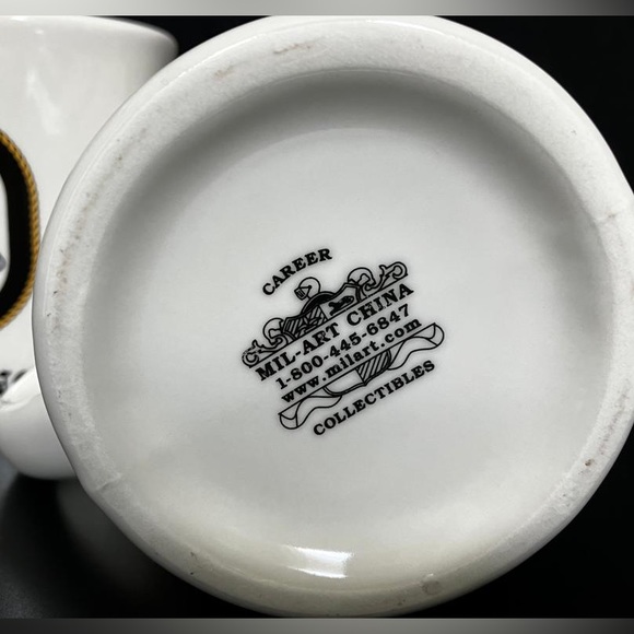 Mil-Art China Coffee Mugs Set of 2 Collectibles - Picture 3 of 3